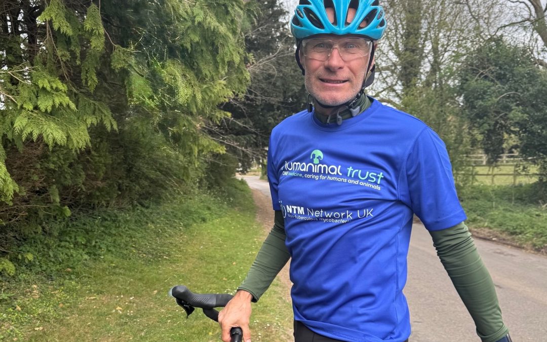 Trustee Ben embarks on 950-mile cycle ride across France for Humanimal Trust