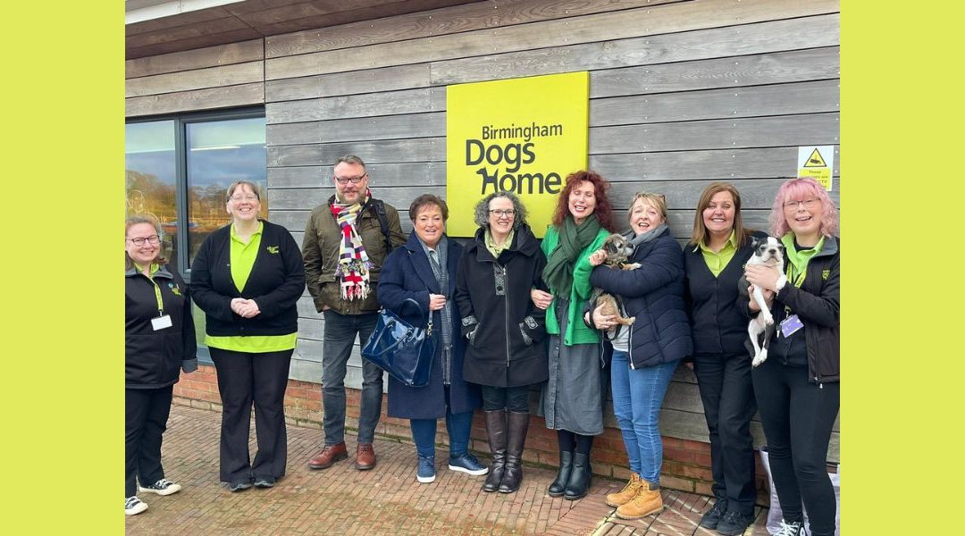 Humanimal Trust visit Birmingham Dogs Home