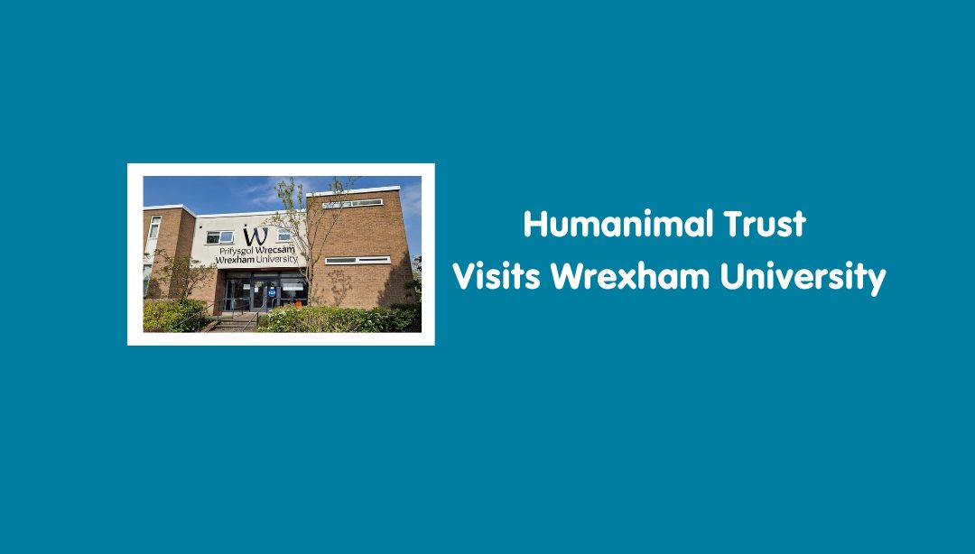Humanimal Trust Visits Wrexham University