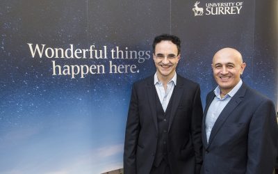 Professor Noel Fitzpatrick in conversation with Professor Jim Al-Khalili