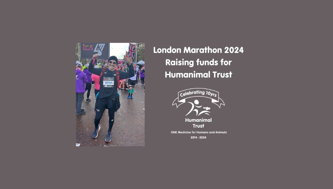 Professor Noel Fitzpatrick runs the London Marathon 2024 for Humanimal Trust