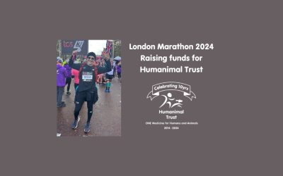 Professor Noel Fitzpatrick runs the London Marathon 2024 for Humanimal Trust