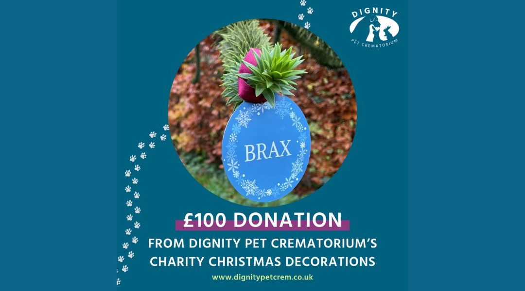 Thank you to Dignity Pet Crematorium for your donation!