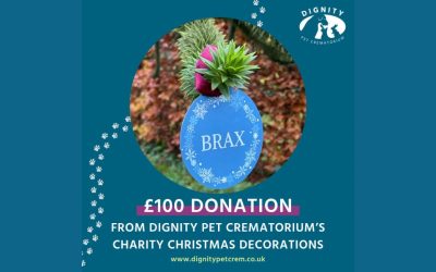 Thank you to Dignity Pet Crematorium for your donation!