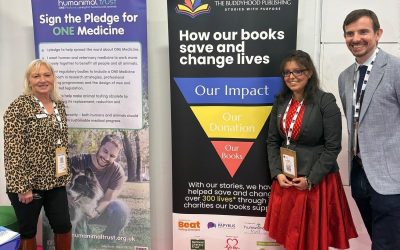 Humanimal Trust at the London Book Fair with The Buddyhood